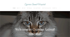 Desktop Screenshot of cypressanimal.com