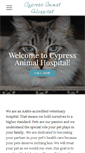 Mobile Screenshot of cypressanimal.com